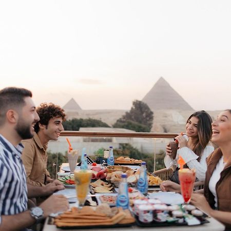 Tree Lounge Pyramids View Inn , Sphinx Giza Kafrat al Jabal Экстерьер фото