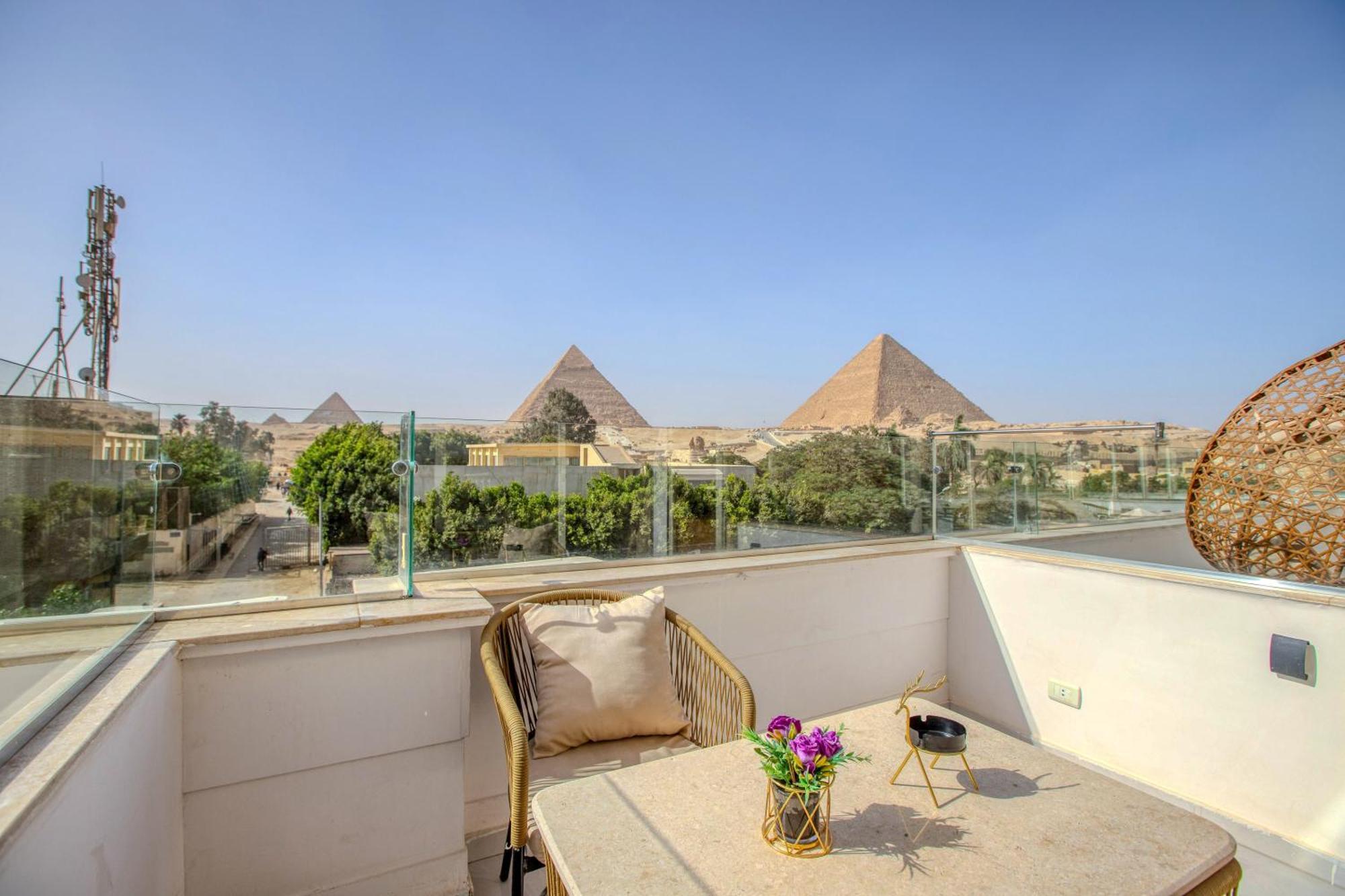 Tree Lounge Pyramids View Inn , Sphinx Giza Kafrat al Jabal Экстерьер фото
