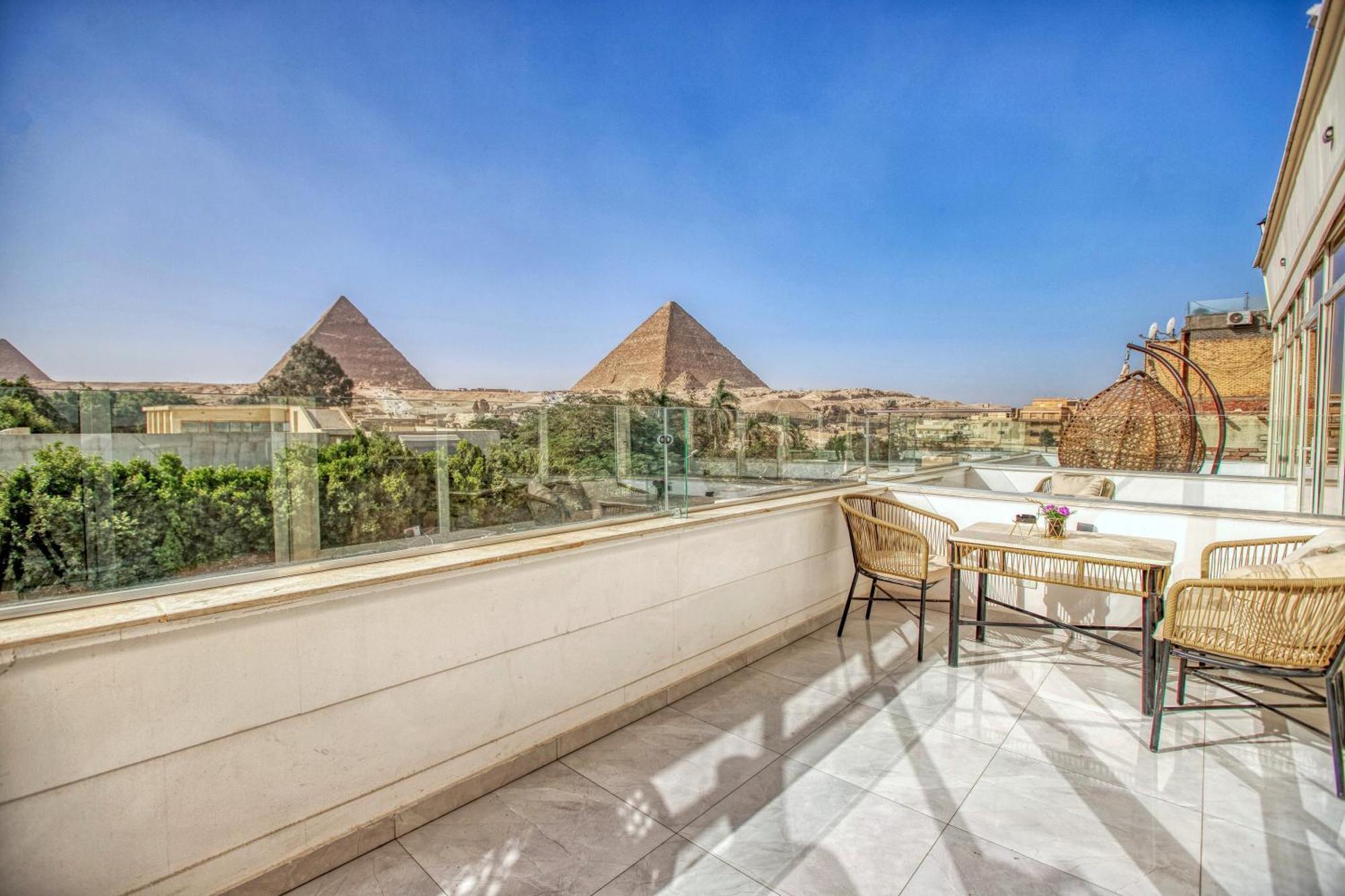 Tree Lounge Pyramids View Inn , Sphinx Giza Kafrat al Jabal Экстерьер фото