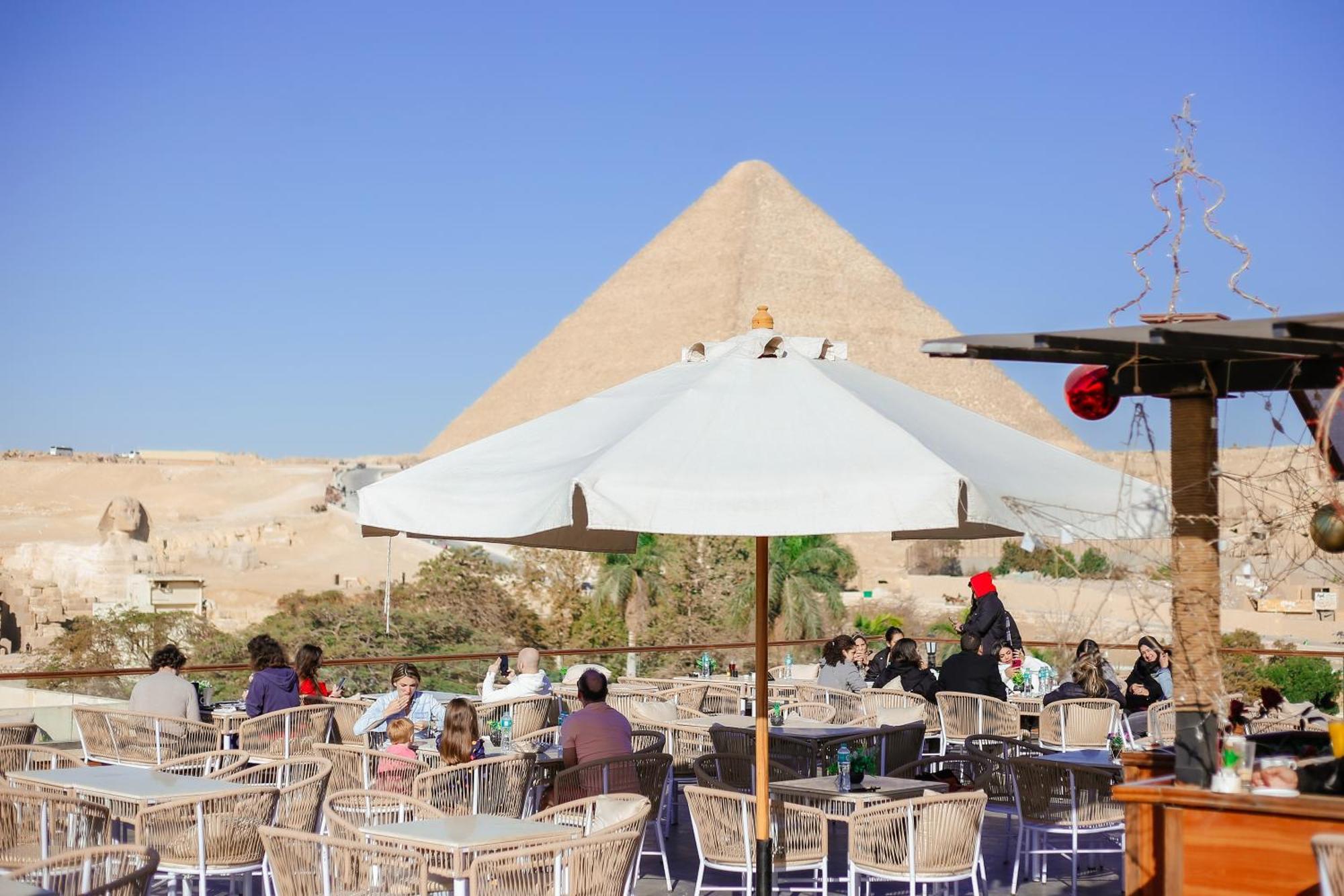 Tree Lounge Pyramids View Inn , Sphinx Giza Kafrat al Jabal Экстерьер фото