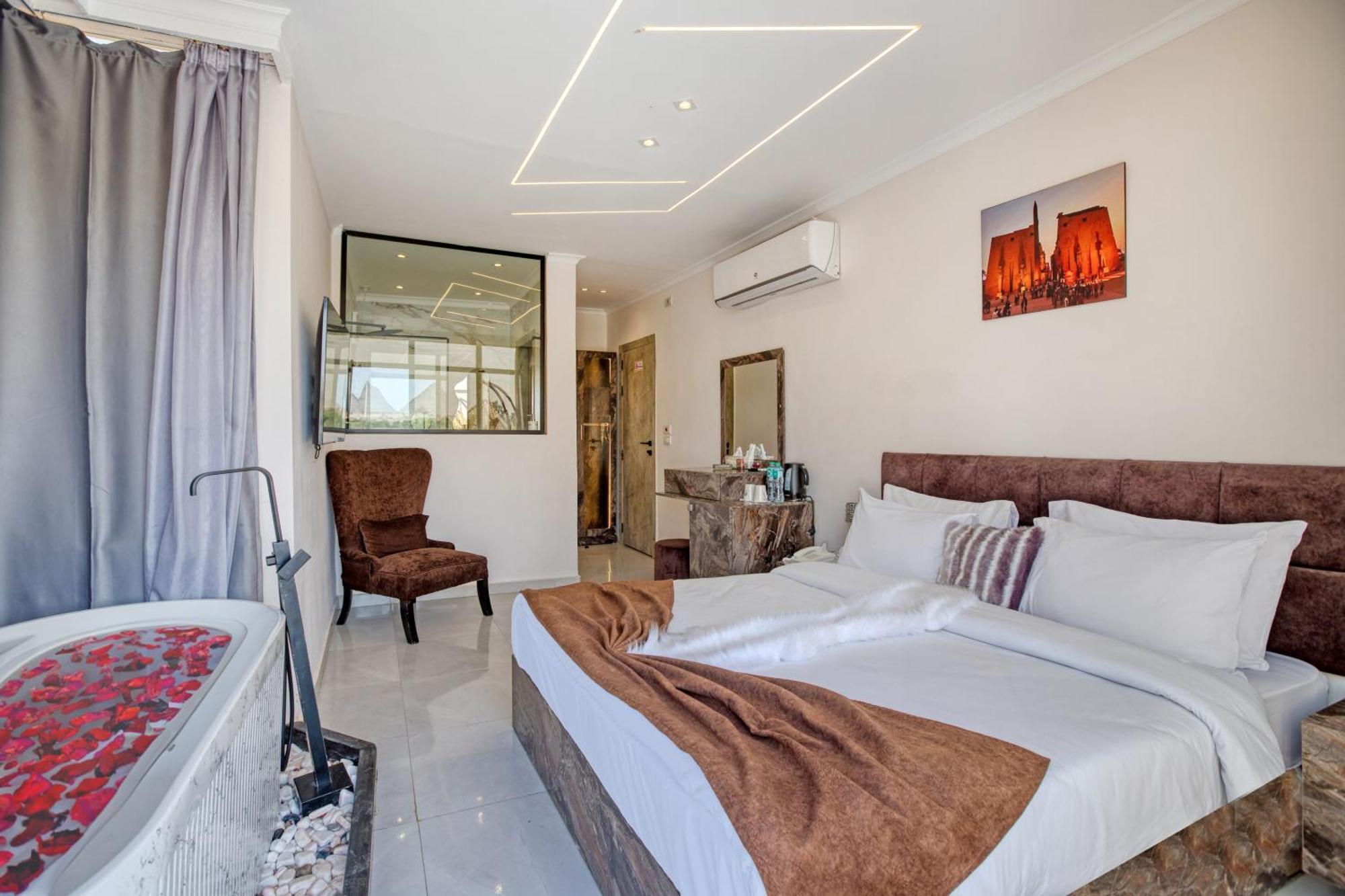 Tree Lounge Pyramids View Inn , Sphinx Giza Kafrat al Jabal Экстерьер фото