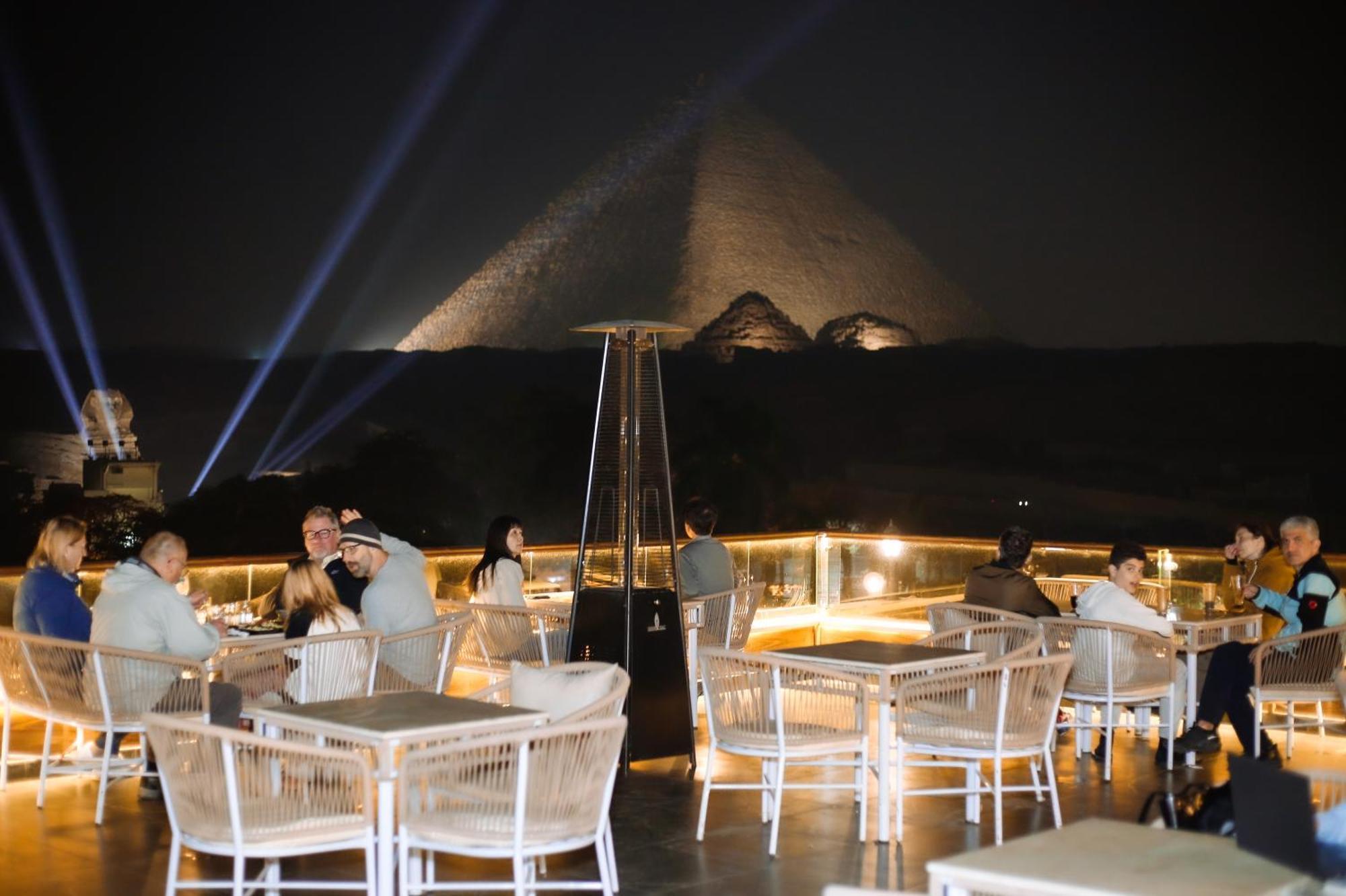 Tree Lounge Pyramids View Inn , Sphinx Giza Kafrat al Jabal Экстерьер фото