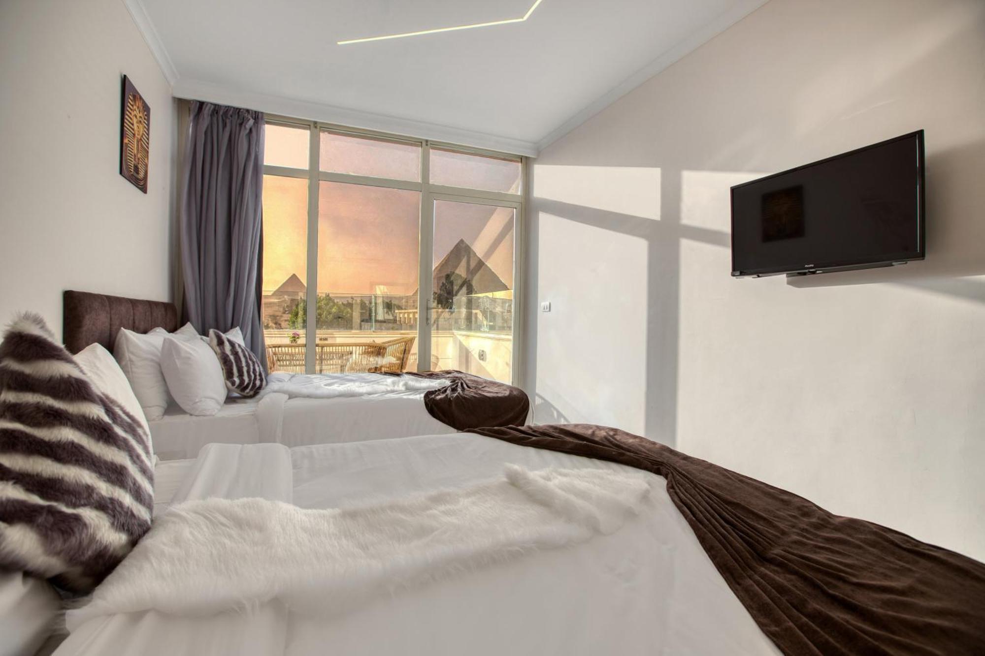 Tree Lounge Pyramids View Inn , Sphinx Giza Kafrat al Jabal Экстерьер фото